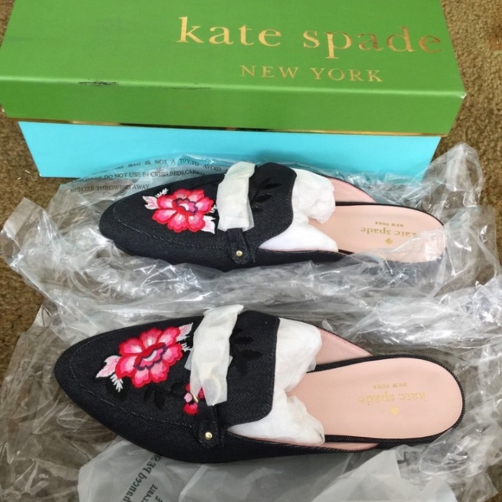 NIB Kate Spade Canyon Indigo Denim size 9